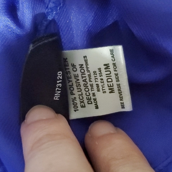 Frederick's of Hollywood Deep Purple Silky Feel Nighty || Medium EUC - Picture 11 of 12